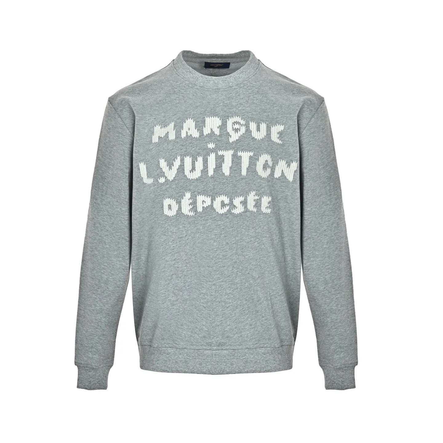 Louis Vuitton/Louis Vuitton embroidered logo crew neck sweatshirt